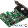 Controller Frime AX99100 (ECF-PCIto2S1PAX99100.LP) PCI-E-2xRS232+1xLTP