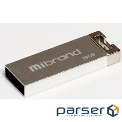 Flash drive MIBRAND Chameleon 16GB Silver (MI2.0/CH16U6S)