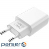 Зарядний пристрій BOROFONE BA20A Sharp single port charger set(Type-C) White (BA20ACW)
