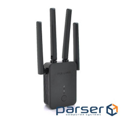 Підсилювач WiFi сигналу з 4-ма вбудованими антенами LV-WR42Q, живлення 220V, 300Mbps, IEEE 802.11b / 220V, 300Mbps, IEEE 802.11b /