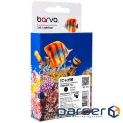 Картридж Barva HP 15 black/C6615DE, 40 мл (IC-H15B)