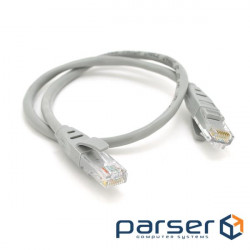 Cast patch cord VEGGIEG, CCA, UTP, RJ45, Cat.5e, 0,5m, white (PCV-V-E510)