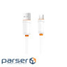 Дата кабель USB 2.0 AM to USB-C 1.0m 3A white XO (NB302-AC.white)
