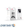 Дата кабель USB 2.0 AM to USB-C 1.0m 3A white XO (NB302-AC.white)