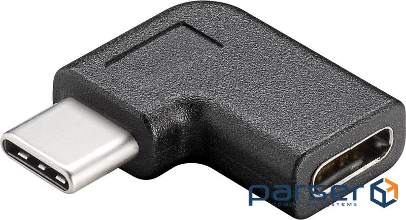 Goobay USB Type-C M/F adapter (adapter), (USB3.0) 90 to the side 5Gbps (75.04.5402-1)