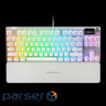 Wired keyboard SteelSeries Apex 7 Ghost TKL USB White (SS64656)