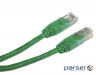 Patch cord 1.5m Cablexpert UTP, Green, 1.5 m, 5е cat. ((PP12-1.5M / G)