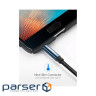 Кабель мультимедійний 3.5mm M to 3.5mm F 1.0m AV118 blue Ugreen (40673)