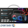 Акустична система 1.0 Defender S450, 10Вт RGB/BT/FM/USB/TF/AUX/TWS чорна (65451)