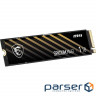 Storage device SSD 1TB MSI Spatium M461 M.2 2280 PCIe 4.0 x4 NVMe 3D NAND TLC (S78-440L1D0-P83)
