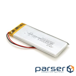 Літій-полімерний акумулятор 4*30*80мм (Li-ion 3.7В 1300мА&middot,ч) (403080) ) (403080)