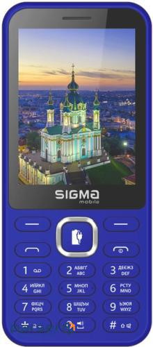 Мобільний телефон SIGMA MOBILE X-style 31 Power Type-C Blue (4827798855027)