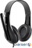 Headphones SONY MDR-ZX110 Black (MDRZX110B.AE) наушники, проводное, штекер 3.5 мм, 24 Ом, Излучатель - 30 мм, 98 дБ, 1.2 м HyperX Cloud Stinger Gaming Headset Black (HX-HSCS-BK/ EM / HX-HSCS-BK/ EE) тип устройства - гарнитура, Тип - геймерские (игровые), подключение - проводное, конструкция - полноразмерные, тип крепления - дуга над головой, интерфейс подключения - штекер 3.5 мм, количество jack(ов) - 1, 2, сопротивление наушников - 30 Ом, минимальная воспроизводимая частота - 18 Гц, максимальная воспроизводимая частота - 23 кГц, чувствительность - 102 дБ, цвет - Black GEMBIRD GHS-01 Black (GHS-01) гарнитура, проводное, штекер 3.5 мм, 32 Ом, 2 м GEMBIRD GHS-01 Black (GHS-01) гарнитура, проводное, штекер 3.5 мм, 32 Ом, 2 м Canyon HSC-1 Black (CNS-CHSC1B)