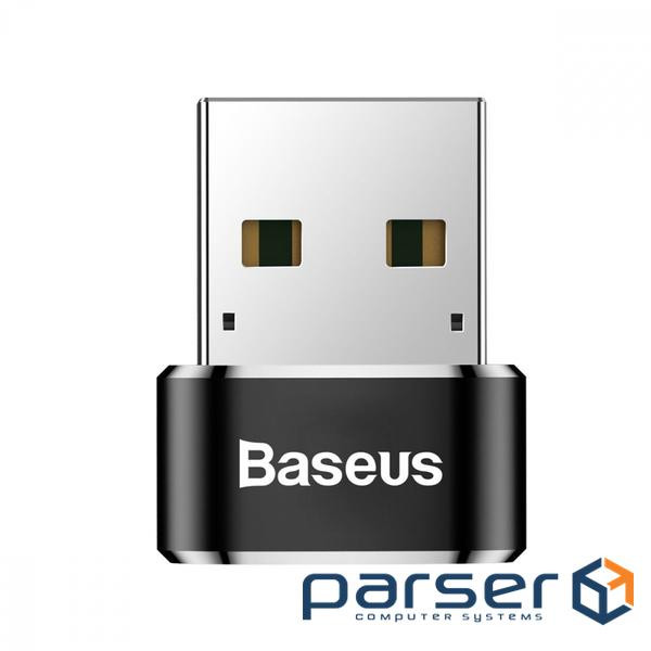 Перехідник Baseus Female Type-C to USB Чорний (CAAOTG-01)