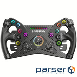Кермо MOZA Racing KS Steering for PC, 30см., 10кн., RGB (RS047)