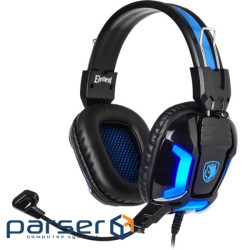 Гарнітура Sades SA-702 Element Black/Blue (sa702bl)