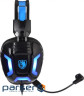 Гарнітура Sades SA-702 Element Black/Blue (sa702bl)