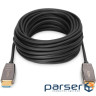 Кабель мультимедійний HDMI M to HDMI M 20m 8K AOC hybrid-fiber black Digitus (AK-330126-200-S)