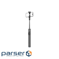 Монопод для селфі RTAKO трипод RZP001-AB226 Integrated selfie stick Black (6942063221487)