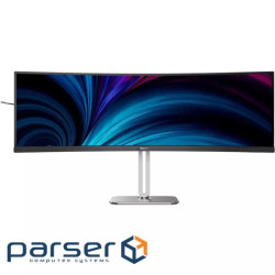 TFT 48.8" Philips 49B2U5900C, VA 5120x1440, вигн., 2xHDMI, DP, USB-C, RJ-45, USB-hub (49B2U5900C/00)