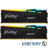 Модуль пам'яті Kingston DDR5 5200 16GB KIT (8GBx2) FURY Beast RGB (KF552C40BBAK2-16)