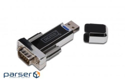 Адаптер DIGITUS USB 1.1 to RS232, black (DA-70155-1)