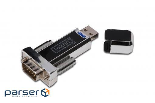 Адаптер DIGITUS USB 1.1 to RS232, black (DA-70155-1)