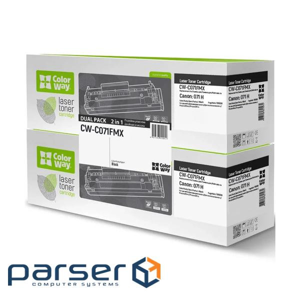Картридж ColorWay CANON (071H) LBP122/MF272 DUAL PACK (CW-C071FMX)