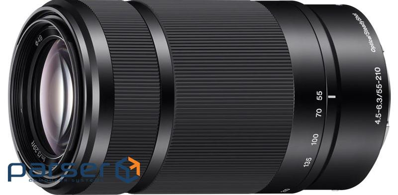 Lens Sony Sony 55-210mm Black , f/4.5-6.3 (SEL55210B.AE)