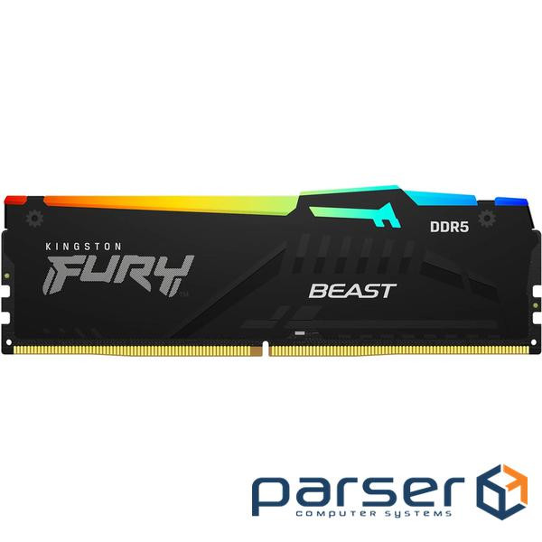 Модуль пам'яті KINGSTON FURY Beast DDR5 5600MHz 8GB (KF556C40BB-8)