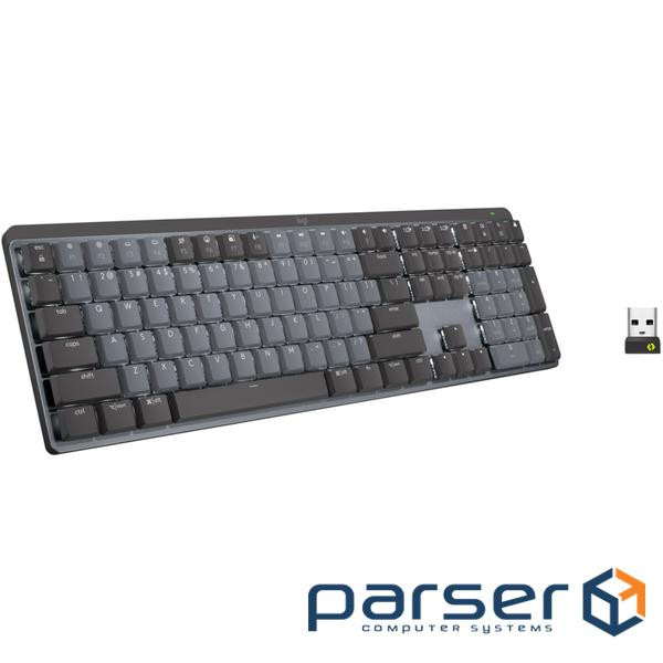 Клавіатура Logitech MX Mechanical Wireless Illuminated Performance Graphite (920-010757)