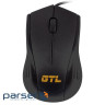 Миша GTL M232 Black, Optical, USB, 1000 dpi (GTL-M232)