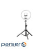 Набір блогера RTAKO ZJ-ZBT01 Live Streaming Stand with Ring Light and Floor Tripod (6942063215400)