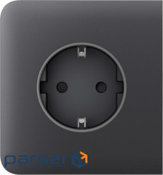 Бічна панель для вбудованої розетки Ajax SideCover for Outlet Basic, graphite (000046686) Ajax SideCover for Outlet Basic, graphite (000046686)