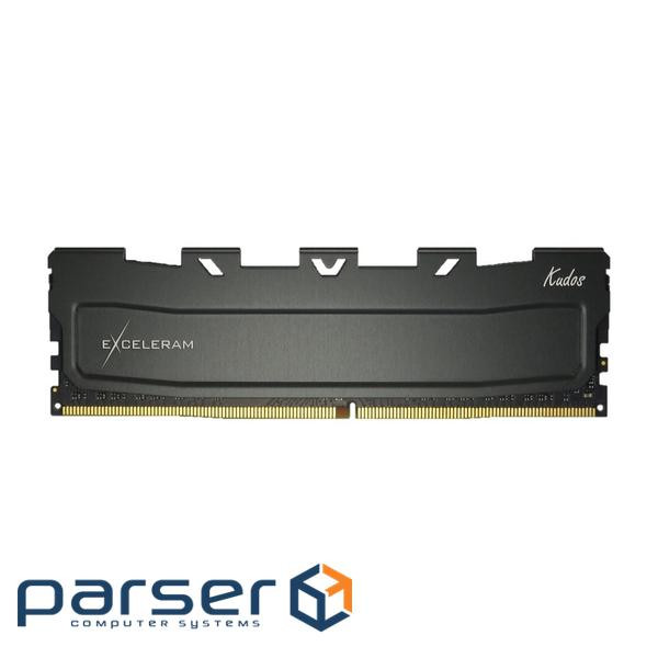 Модуль пам'яті EXCELERAM Kudos DDR4 3200MHz 16GB Black (EKBLACK4163222X)
