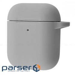 Чохол Silicone Case New for AirPods 1/2 gray (27186 gray)