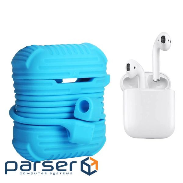 Чохол для навушників Armour i-Smile для Apple AirPods IPH1437 Blue (702331)