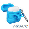 Чохол для навушників Armour i-Smile для Apple AirPods IPH1437 Blue (702331)