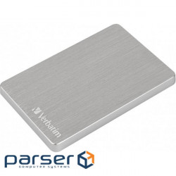 Portable hard drive VERBATIM Store 'n' Go ALU 1TB USB3.2 Silver (53663)