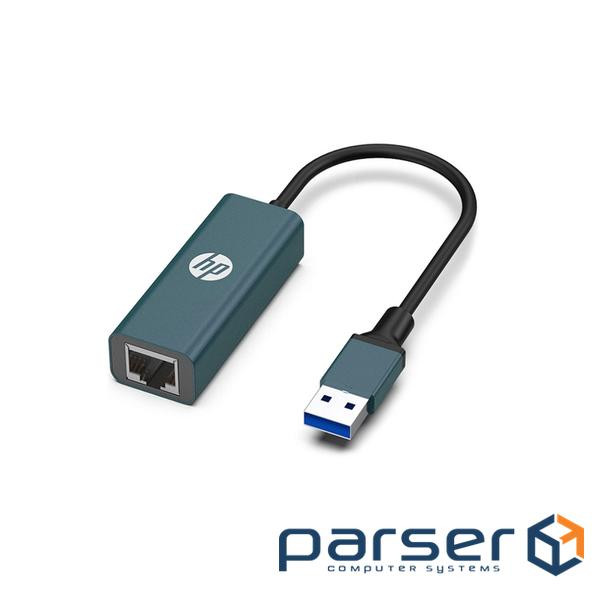 Перехідник USB AM to RJ45 Ethernet 100Mbps HP (HP_DHC-CT101D)