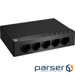 Мереж.акт NETIS ST3105C 5-портовий комутатор 10/100Mbps Fast Ethernet