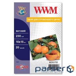 Папір WWM 10x15 (M230.F20)
