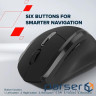 CANYON mouse OnClick 17 Ergonomic 6 buttons 1600DPI Wireless Black (CNE-CMSW17B)
