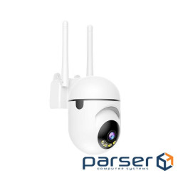 3 Мп поворотна внутрішня відеокамера XO CR16 Indoor 300W Pixel Bluetooth Sightsys H264 4mm, 111&
