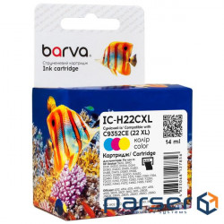 Cartridge Barva HP 22XL color/C9352CE, 14 ml (IC-H22CXL)