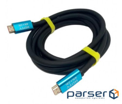 Кабель MERLION HDMI 1.5м Blue (YT-HDMI(M) (M)4KV2.0-1.5M) (YT-HDMI(M)/(M)4KV2.0-1.5m)