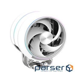 Процесорний кулер Zalman ZET5, ARGB LGA 1851, 1700, 1200, 115x, AM5, AM4, 4pin PWM, 3pin (ZET5WHITE)