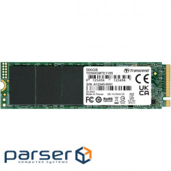 SSD TRANSCEND MTE115S 500GB M.2 NVMe (TS500GMTE115S)