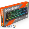 Клавіатура дротова SteelSeries Apex 3 TKL USB ENG/RUS/UA (SS64831)