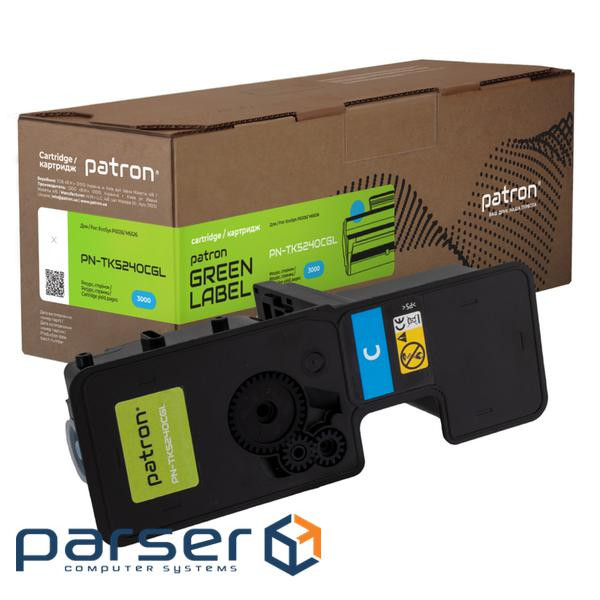 Тонер-картридж Patron Kyocera Mita TK-5240C cyan Green Label (PN-TK5240CGL)